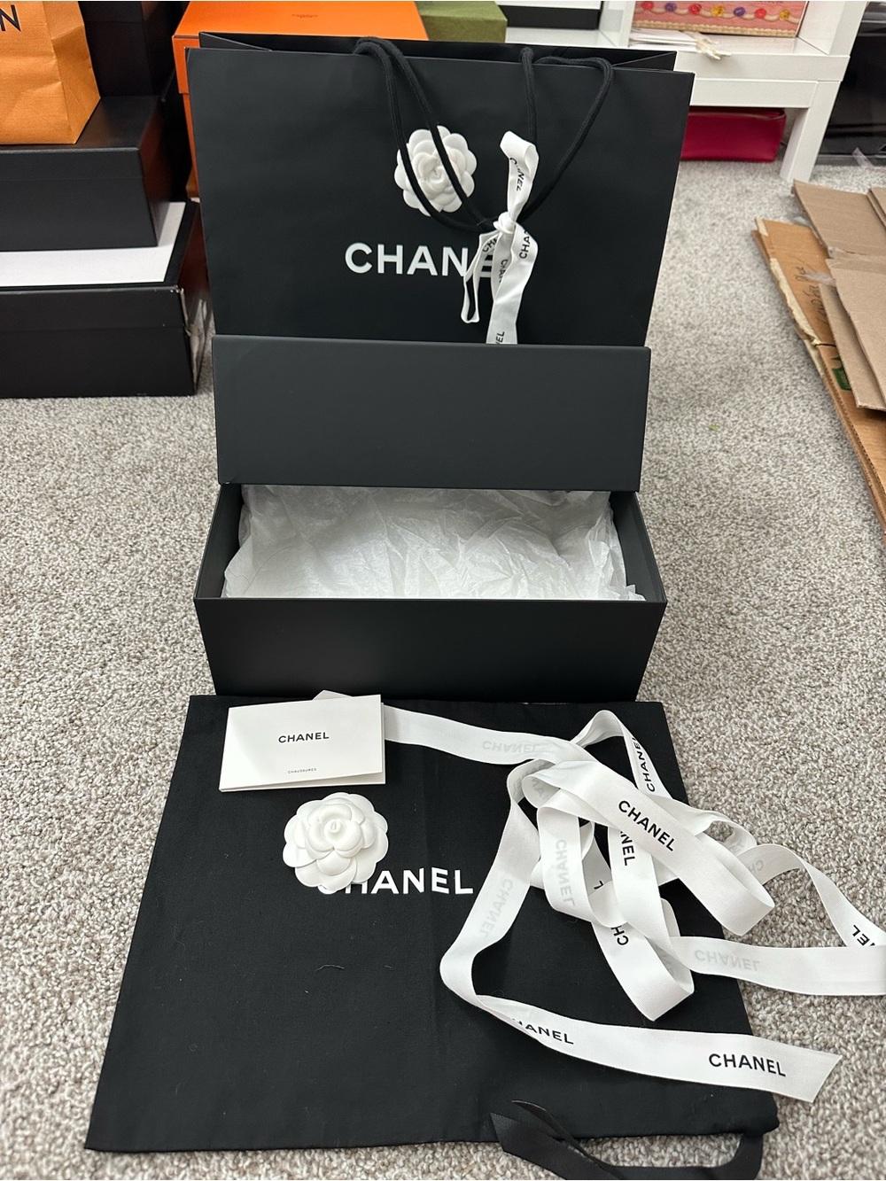 Chanel  Set for small to medium bag